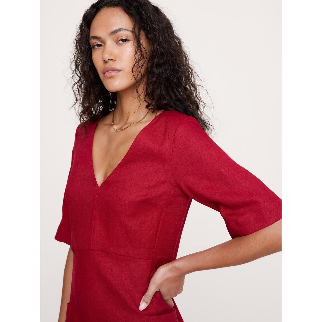 Women's Pocket Mini Dress