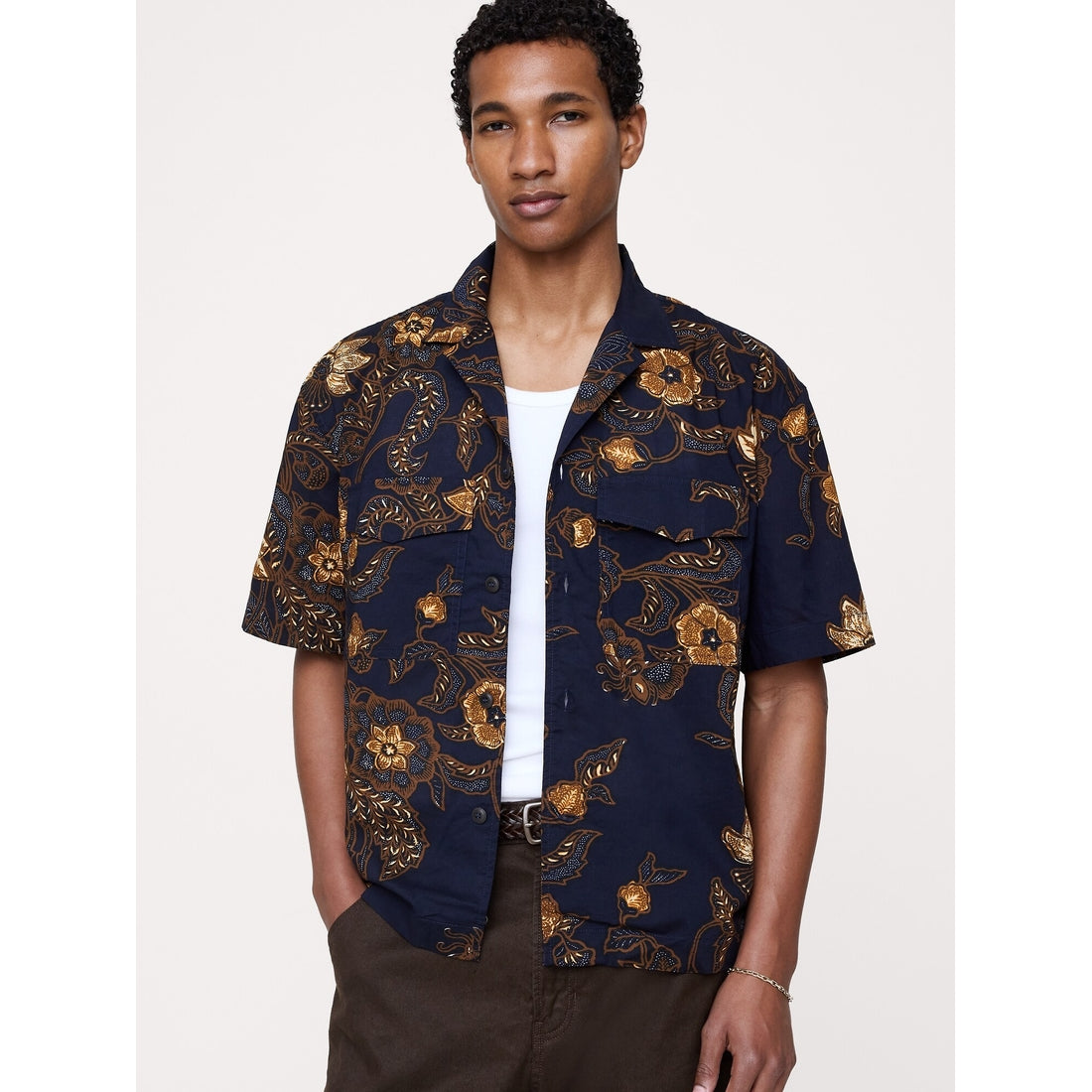 Men's Archive Reissue Relaxed-Fit Cotton Poplin Shirt