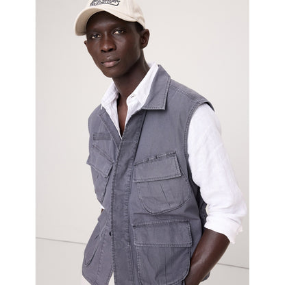 Men's Cotton Utility Vest