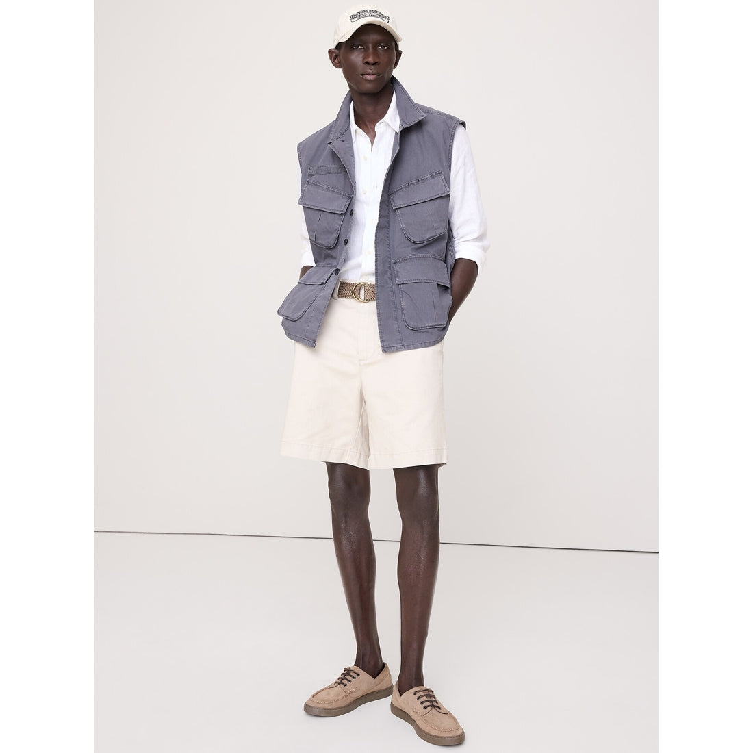 Men's Cotton Utility Vest