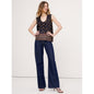 Women's Viscose-Linen Scoop-Neck Tank