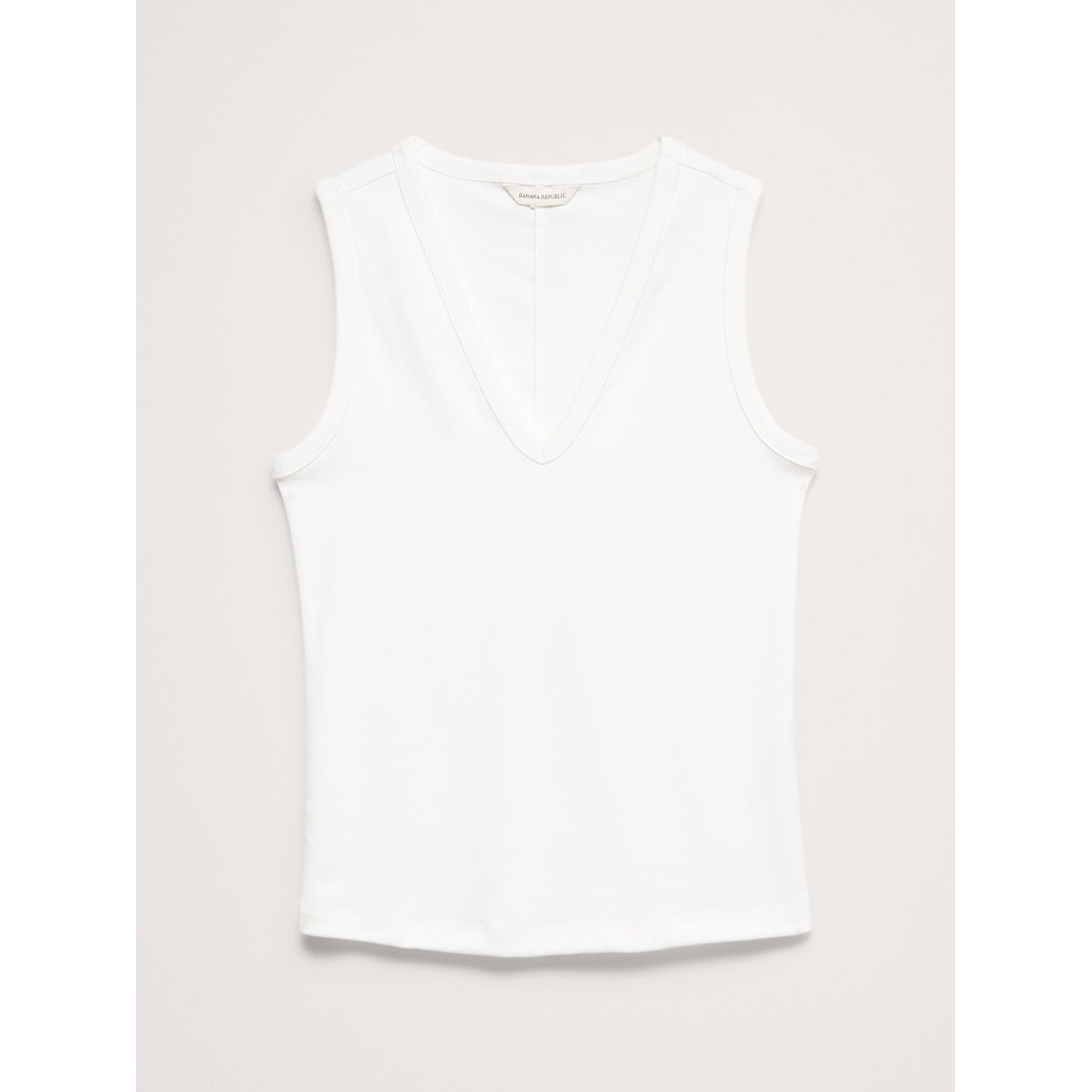 Women's Minimalist Cotton V-Neck Tank