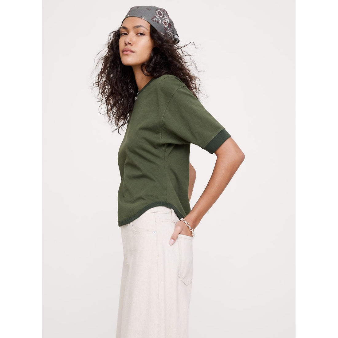 Women's Vintage Cotton Dolman T-Shirt