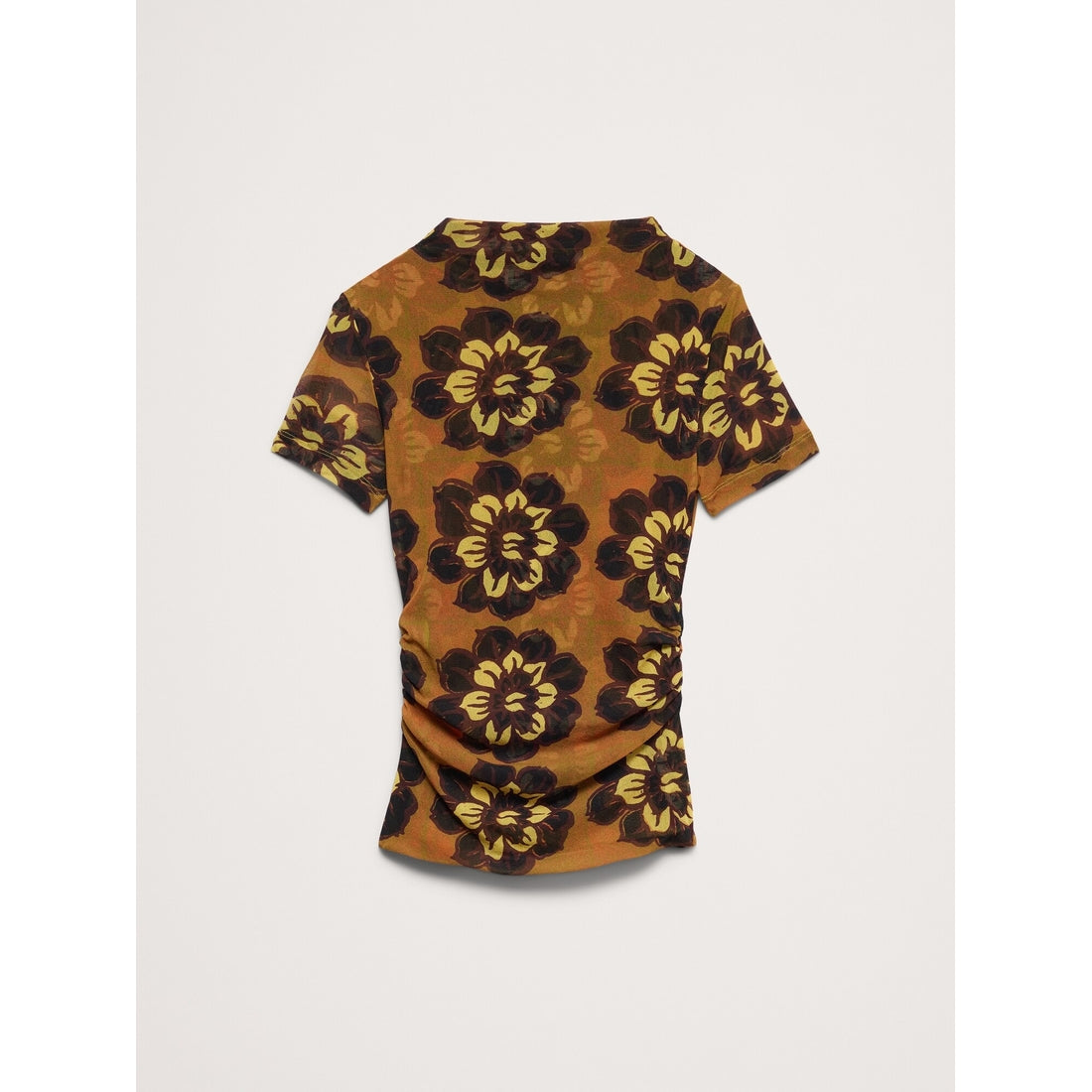 Women's Mesh Mock-Neck Top