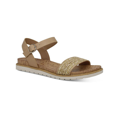 Mattie Womens Ankle Strap Open Toe Slingback Sandals