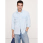 Men's Relaxed-Fit Denim Long-Sleeve Resort Shirt