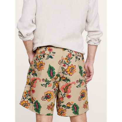 Men's 8" Floral Bermuda Short