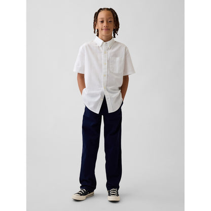 Boys' Modern Uniform Relaxed Straight Khakis