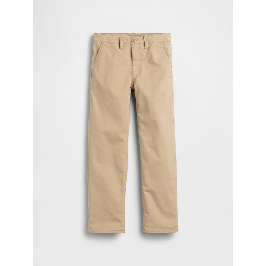 Boys' Modern Uniform Relaxed Straight Khakis