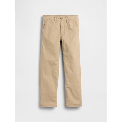 Boys' Modern Uniform Relaxed Straight Khakis