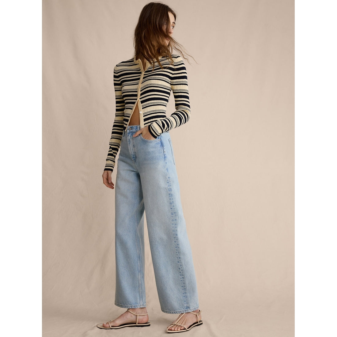 Women's The Icon Classic Wide-Leg Crop Jean