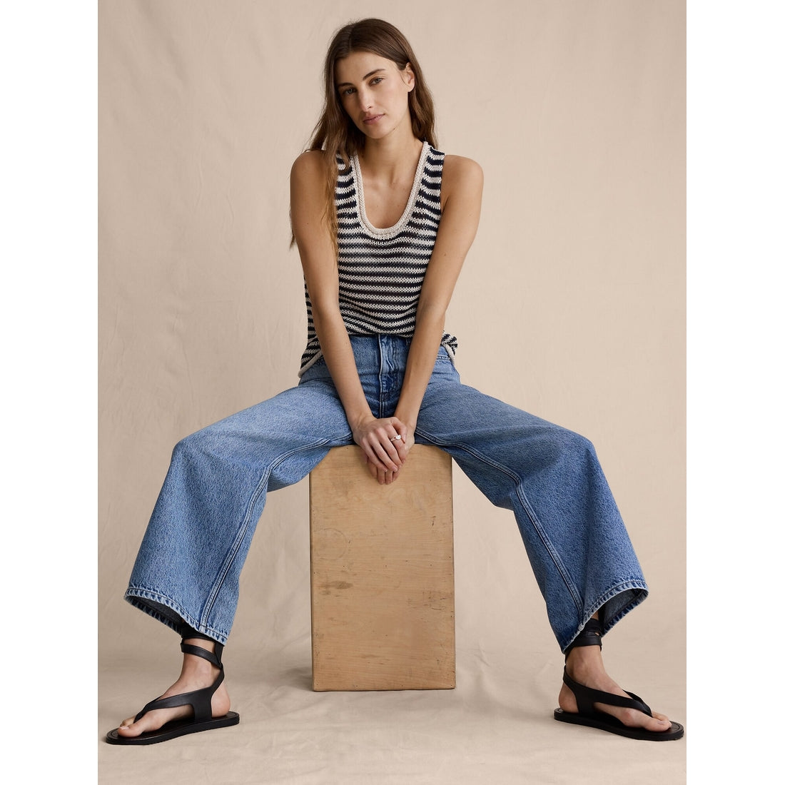 Women's The Icon Classic Wide-Leg Crop Jean