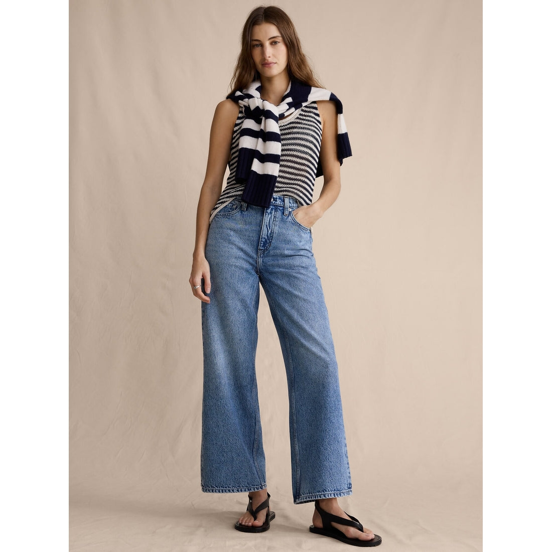 Women's The Icon Classic Wide-Leg Crop Jean