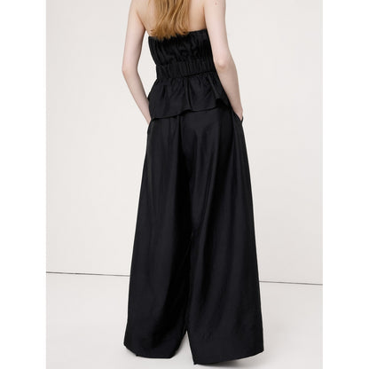Women's High-Rise Wide-Leg Tencel™-Nylon Palazzo Pant