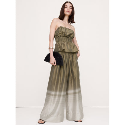 Women's High-Rise Wide-Leg Tencel™-Nylon Palazzo Pant
