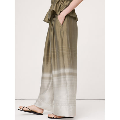 Women's High-Rise Wide-Leg Tencel™-Nylon Palazzo Pant