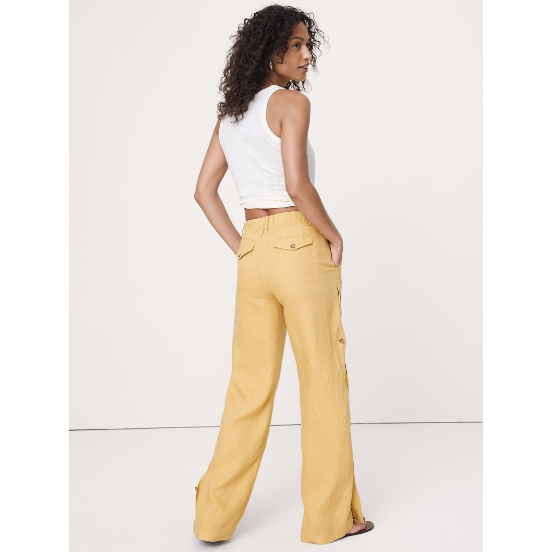 Women's The Everyday Wide-Leg Pant In Linen