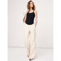 Women's The Everyday Wide-Leg Pant In Fringe-Hem Linen