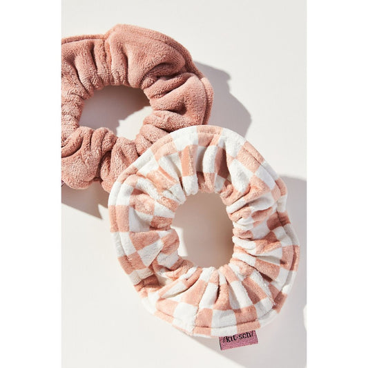 Microfiber Quick-Dry Towel Scrunchies, Set of 2 by KITSCH