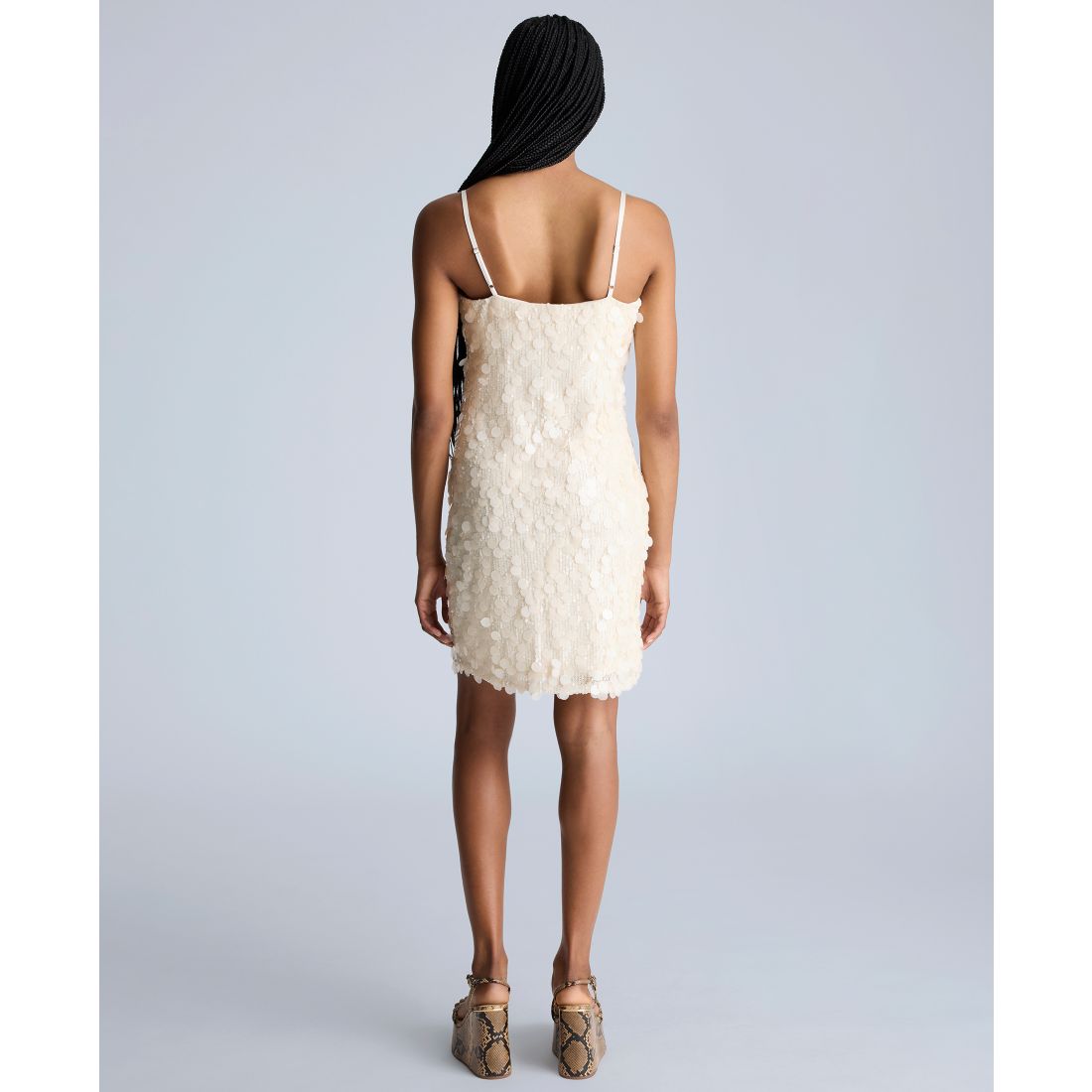 Kenneth Cole Women's Sequin Slip Mini Dress