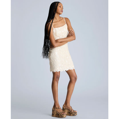 Kenneth Cole Women's Sequin Slip Mini Dress