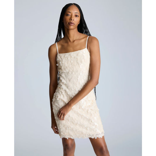 Kenneth Cole Women's Sequin Slip Mini Dress