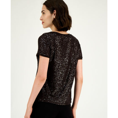 Anne Klein Women's Sequined T-Shirt