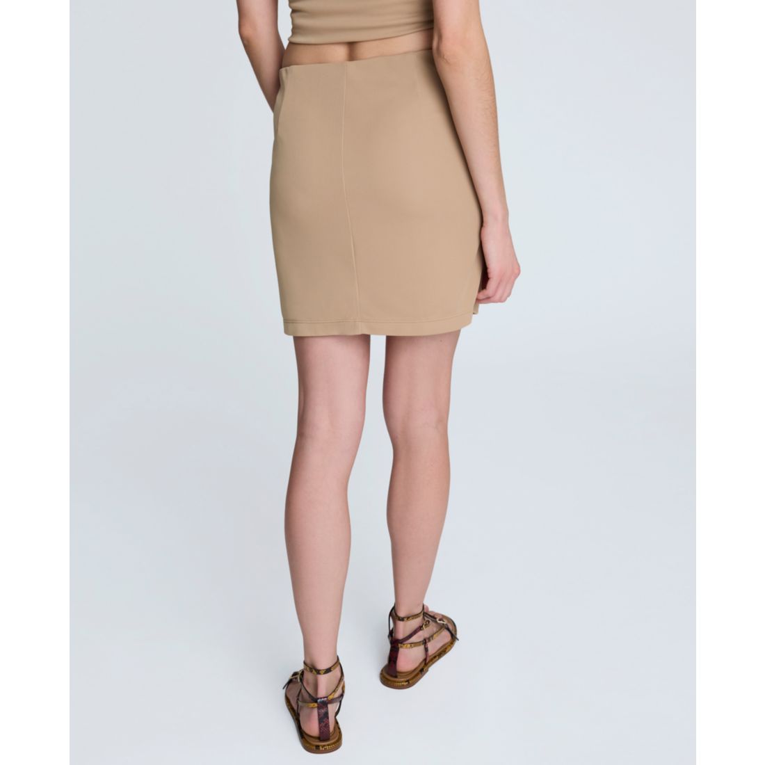 Kenneth Cole Women's Pull On Ruched Mini Skirt