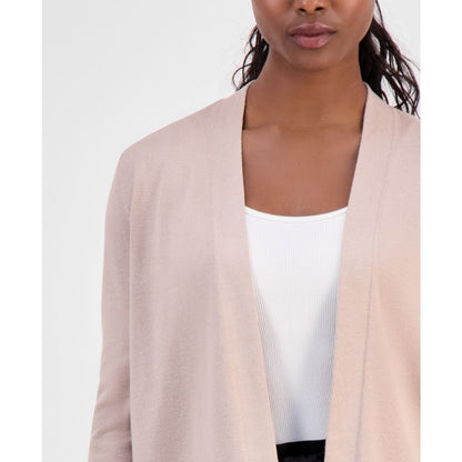 Anne Klein Essentials Petite Chatham Open-Front Cardigan