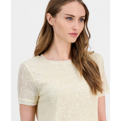 Anne Klein Women's Sequined T-Shirt