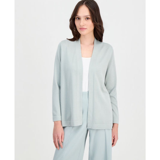 Anne Klein Essentials Petite Chatham Open-Front Cardigan