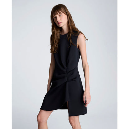 Kenneth Cole Women's Drape Pleated Short Dress