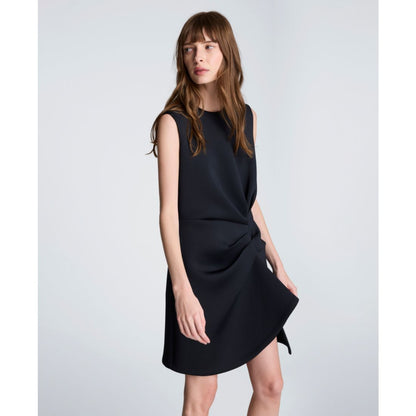 Kenneth Cole Women's Drape Pleated Short Dress