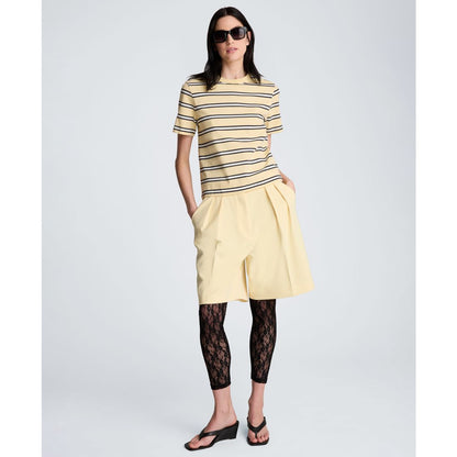 Kenneth Cole Women's Crewneck Striped T-Shirt