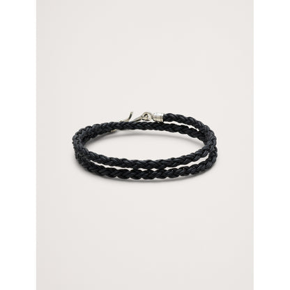 Men's Round Braid Leather Balinese Bracelet By Caputo & Co