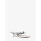 Loretta Sequin Embellished Metallic Sandal
