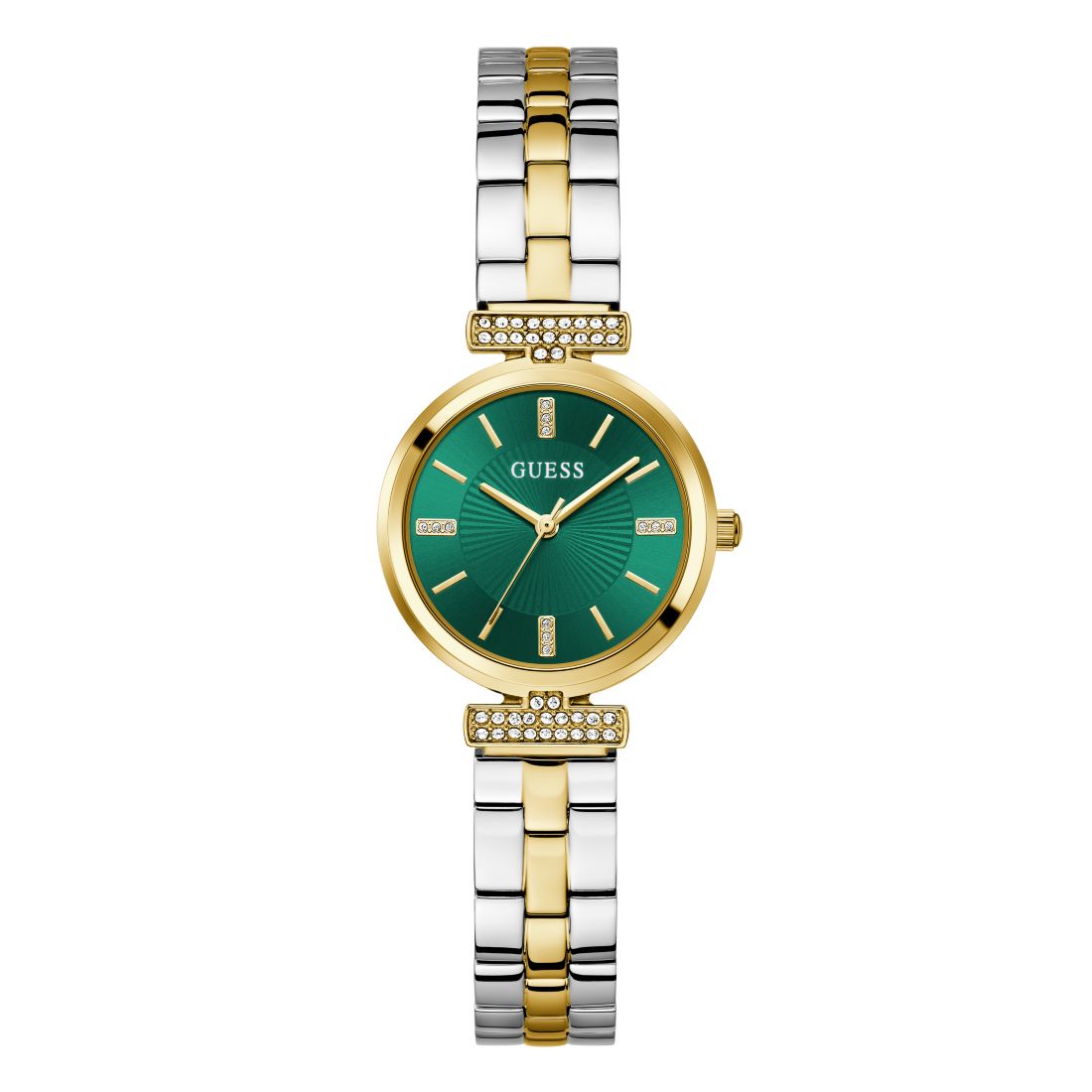 Guess Women's Analog Two-Tone Stainless Steel Watch, 28 mm