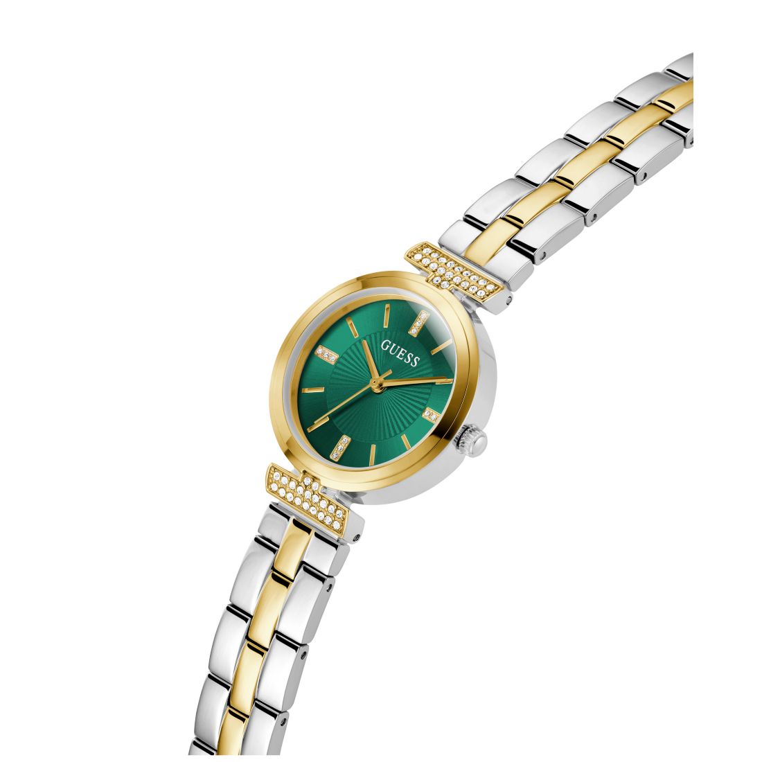 Guess Women's Analog Two-Tone Stainless Steel Watch, 28 mm