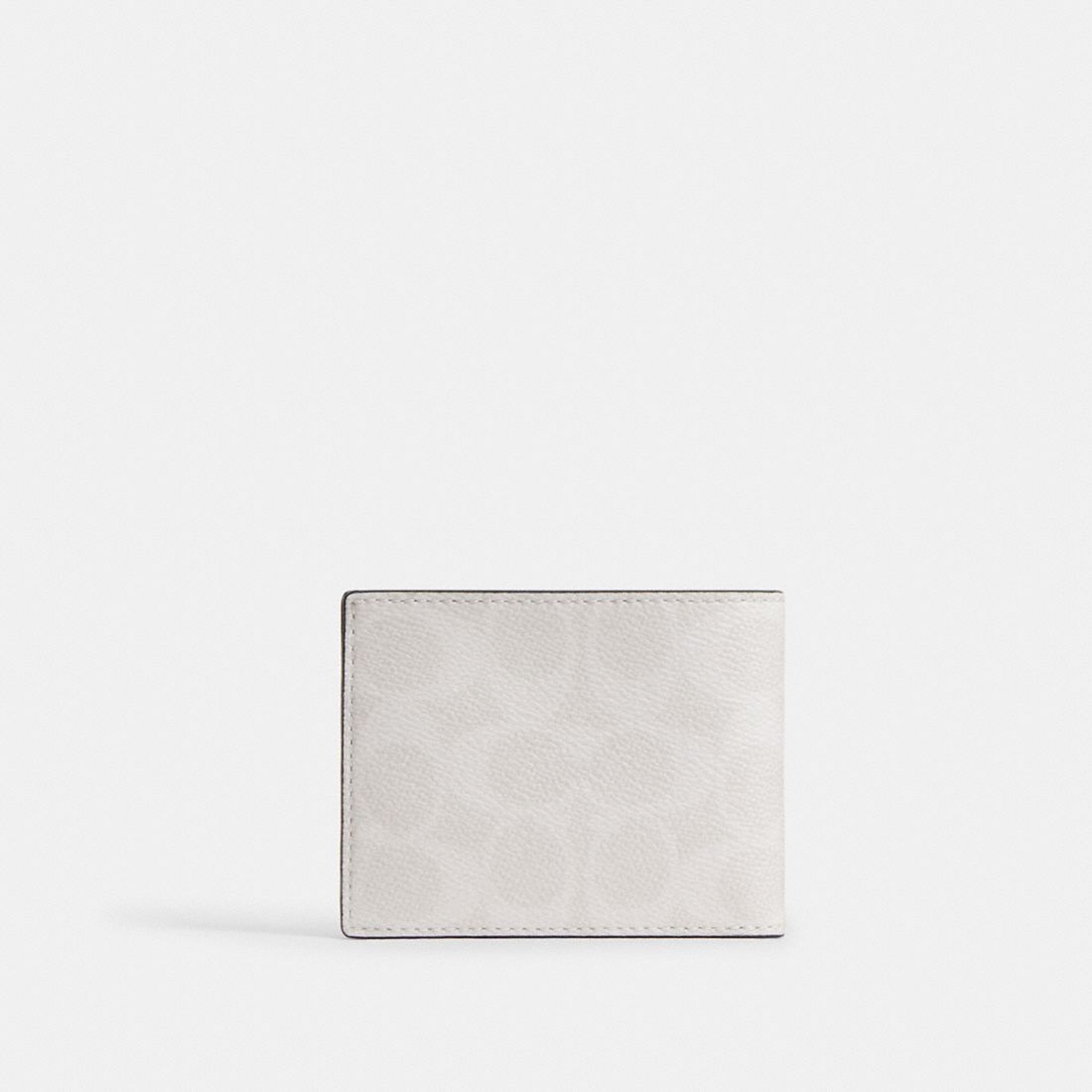 Coach Slim Billfold Wallet In Signature Canvas
