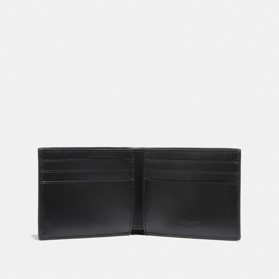 Coach Slim Billfold Wallet In Signature Canvas