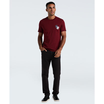 Original Penguin Men's Cards Graphic Embroidered T-Shirt