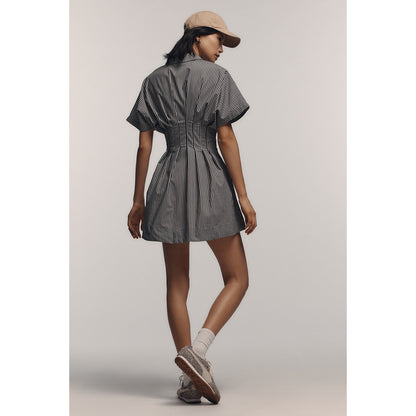 The Tobie Mini Shirt Dress by Exquise