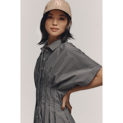 The Tobie Mini Shirt Dress by Exquise