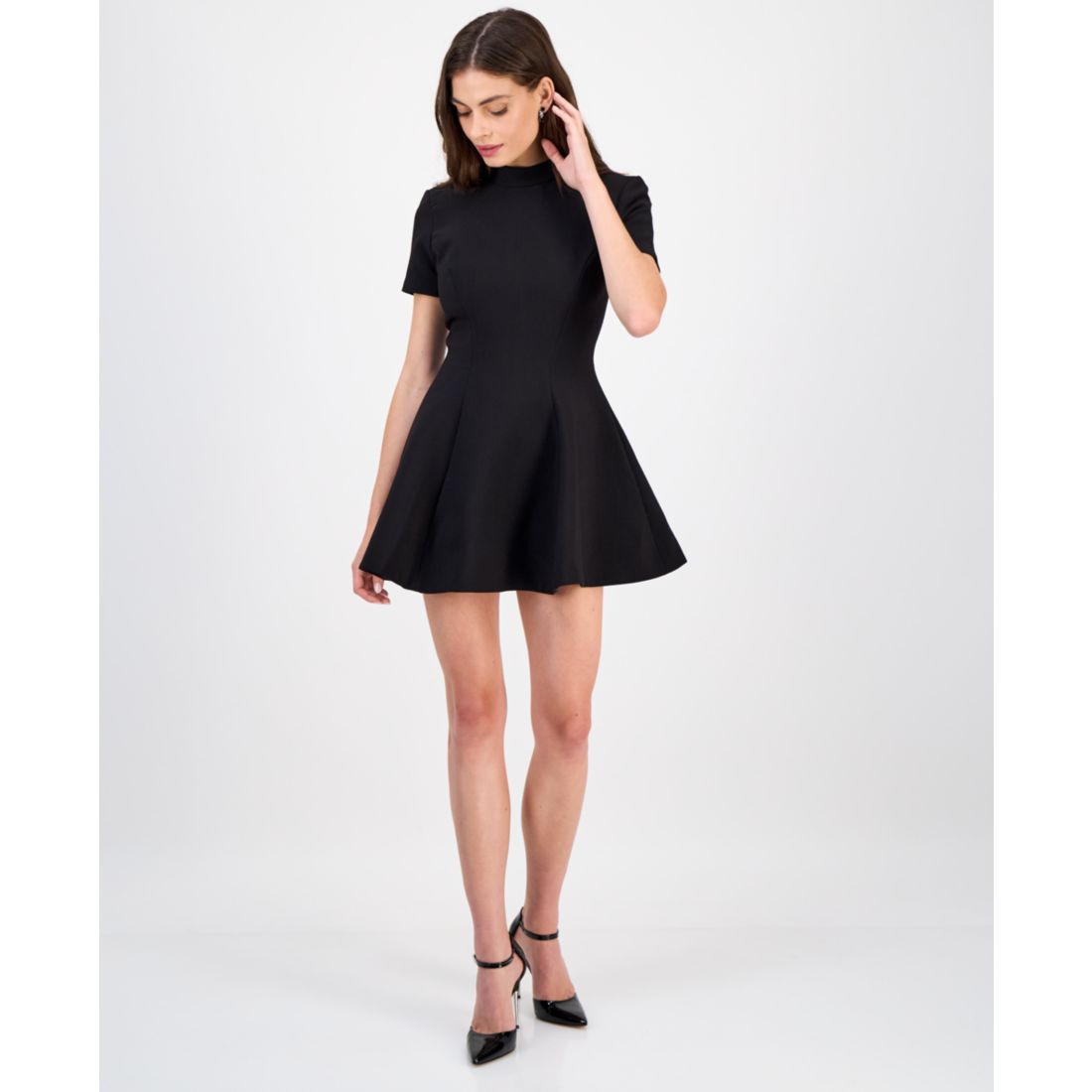 Zephyra Collar Mini Dress