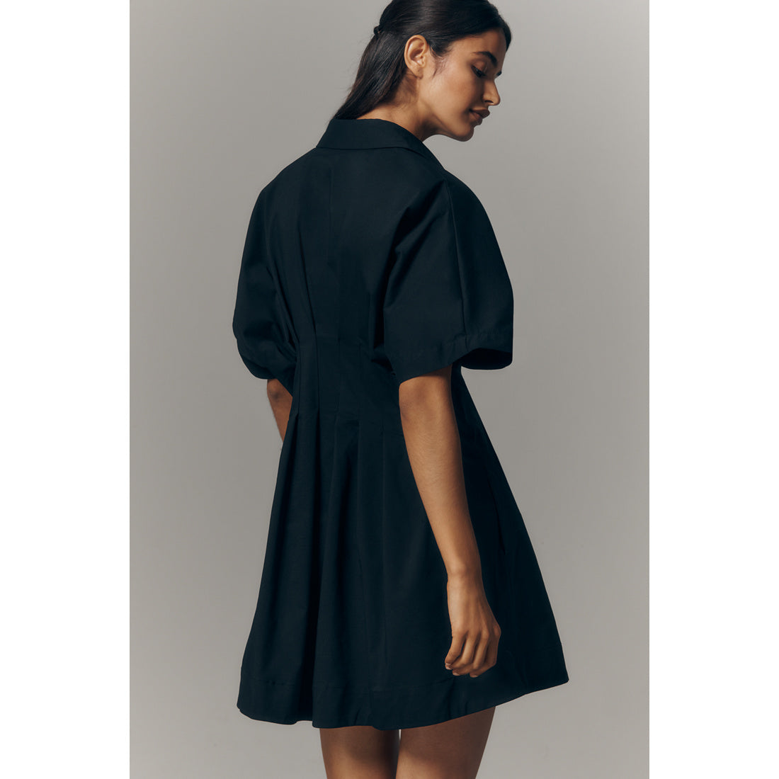 The Tobie Mini Shirt Dress by Exquise