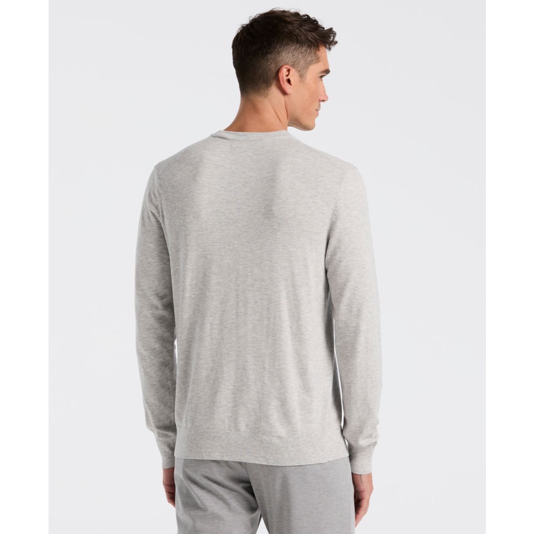 Perry Ellis Men's Crewneck Tech Pullover Sweater