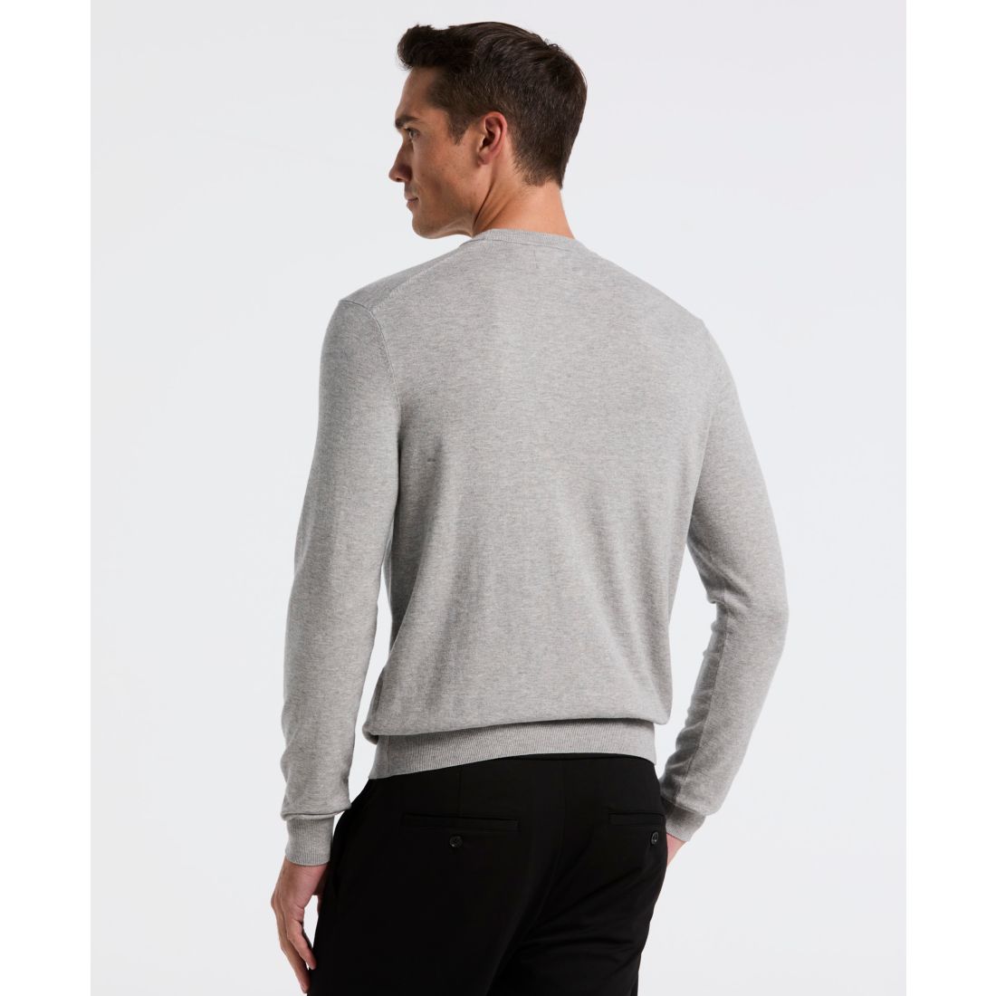 Perry Ellis Men's Crewneck Tech Pullover Sweater