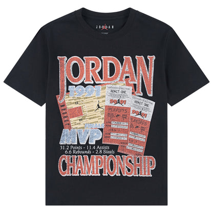Boys Jordan 91 Playoff Short Sleeve T-Shirt