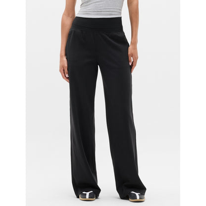 Women's Venice High Rise Track Stripe Wide Leg Pant
