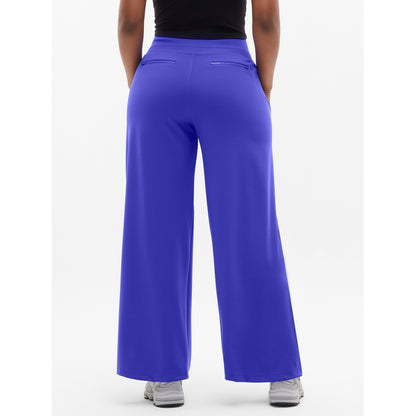 Women's Venice High Rise Track Stripe Wide Leg Pant